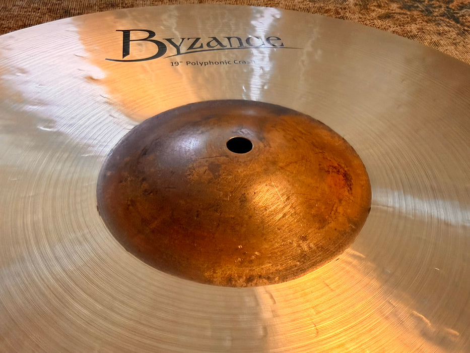 Meinl BYZANCE POLYPHONIC Crash 19” PERFECT! Traditional w RAW BELL 1618 g LIGHT RIDE