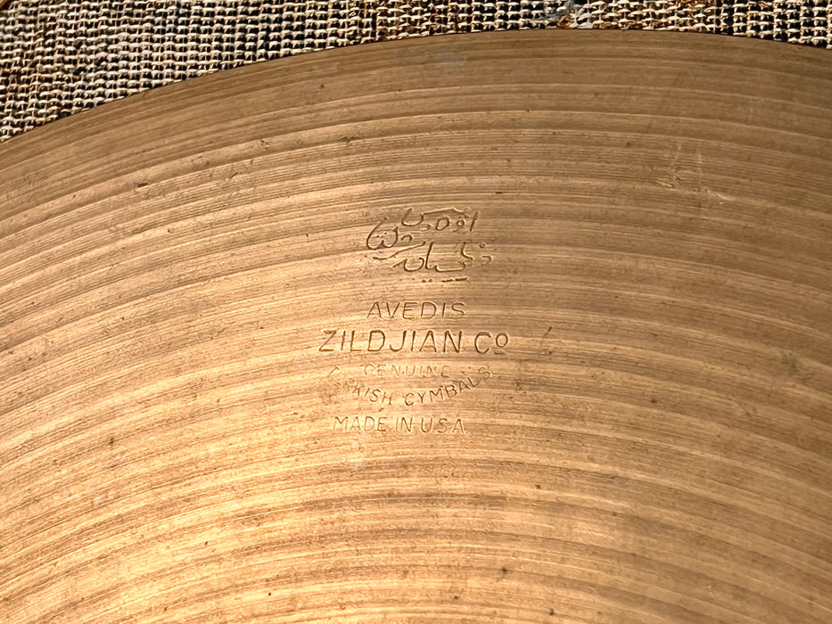 Vintage Zildjian 1950s Thin 14” Hihats 846 944 g DARK DRY Sound AMAZING! REAL DEAL!