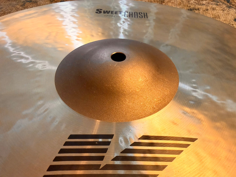 Zildjian K SWEET CRASH 17” 1138 g Dark And CLEAN Sounding! Gorgeous DARK One! Don’t Pay $400!