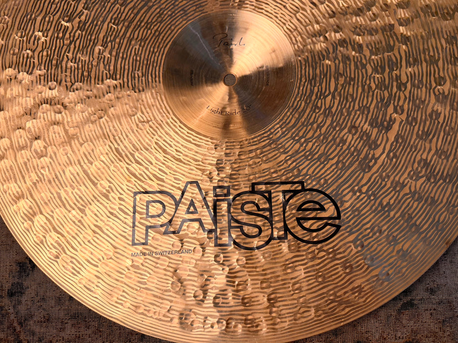 Paiste TRADITIONAL LIGHT Ride 20” ONLY 1896 g CLEAN!!! ULTRA Warm And DARK! Don’t Pay $760!!