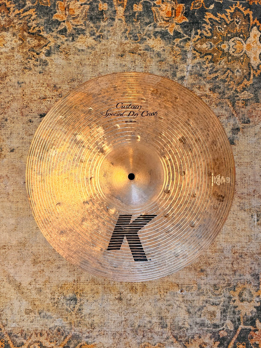 Zildjian K Custom SPECIAL DRY CRASH 16” IMMACULATE Shape! Only 836 g DON’T PAY $404!!