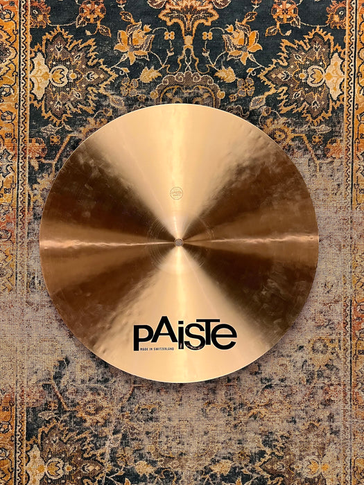Ultra Glowing Paiste MASTERS EXTRA THIN 19” MULTI CRASH RIDE ONLY 1320 g MINT