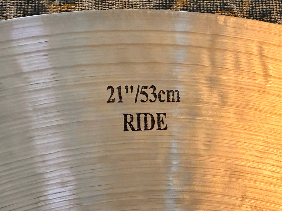 GLOWING Warm Smooth ISTANBUL Mehmet 61st ANNIVERSARY Ride 21” 2126 g PERFECT! Incredible