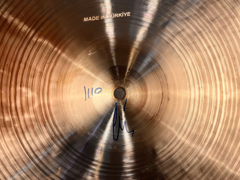 LIGHT Complex Bosphorus Traditional 18” Factory PAPER THIN CRASH 1110 g IMMACULATE! Airy!