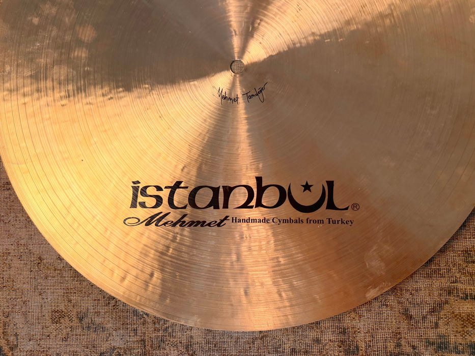 Rare DARK WARM ISTANBUL Mehmet FLAT RIDE 18” Responsive Controlled Ultra Smooth! Incredible! 1574 g
