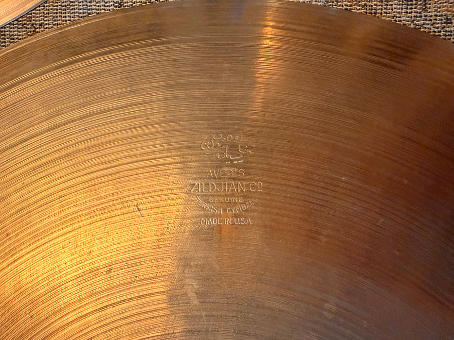 RARE 1950s Vintage Zildjian PAPER THIN 15” Hihats 948 1056 g Golden Era LIGHT COMPLEX SMOOTH