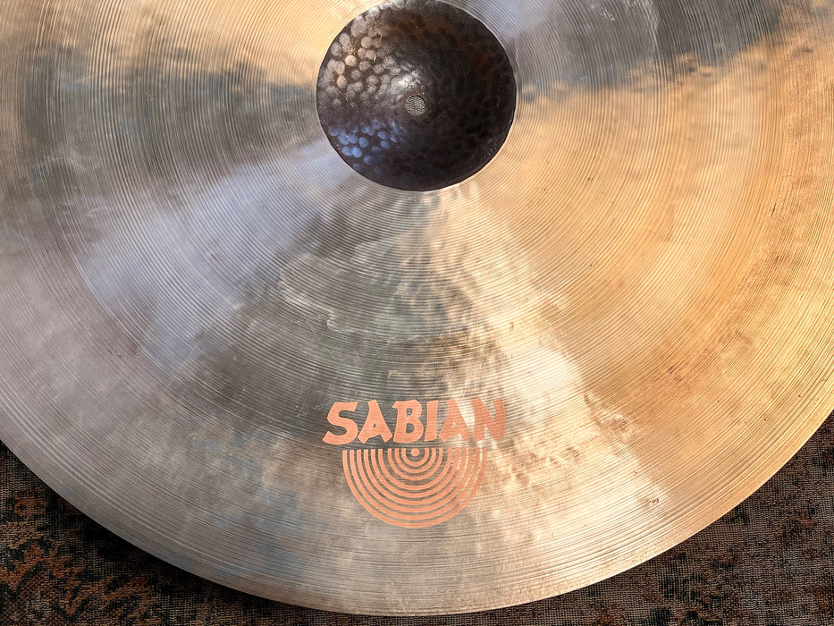 Sabian 24” HH KING HAND HAMMERED VERY Dry But VERY Crashable! 3064 g HUGE ORGANIC Multi!