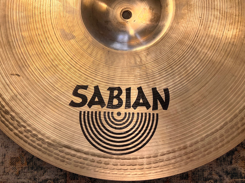 The First Sound Control? Vintage Sabian FLANGE RIDE Medium Heavy 20” 2159 g