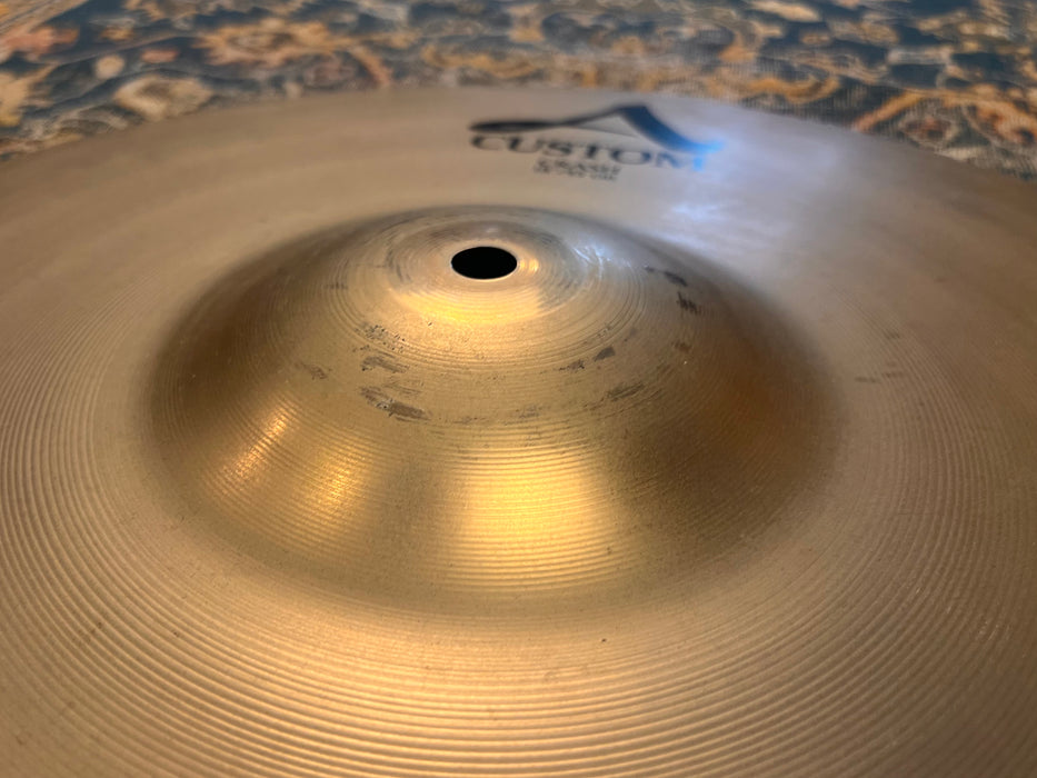 Paper Thin Dark Shimmering Zildjian A Custom 18” Crash 1236 g CLEAN Don’t Pay $345
