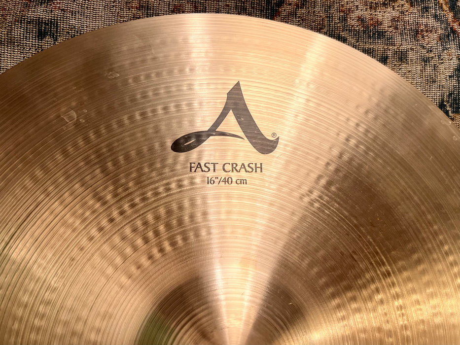 PERFECT Zildjian FAST CRASH 16” - Name Doesn’t Lie! 852 g WHY Spend $265??