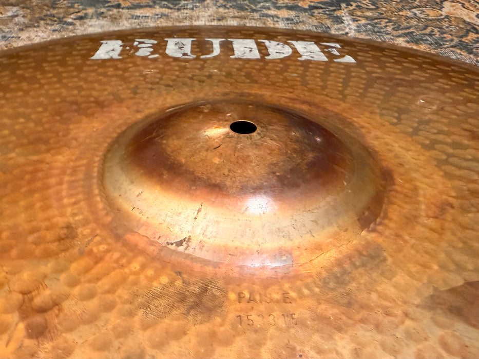 THE FAMOUS ORIGINAL 1981 Paiste RUDE Ride Crash 3181 g STEWART COPELAND! The SOUND!