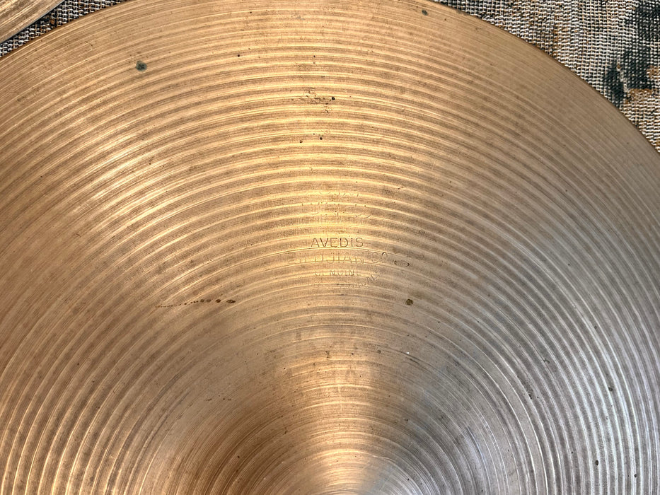 1960s Vintage Zildjian 14” Hihats 780 920 g RINGO Light Whipsy Classic 60s TONE! Complex!