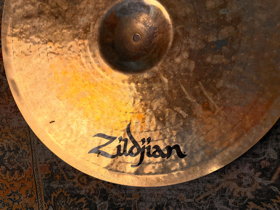 Zildjian K CUSTOM Medium Ride 22” Smooth Light Sizzle Complexity! Great Bell! DISCONTINUED 2948 g