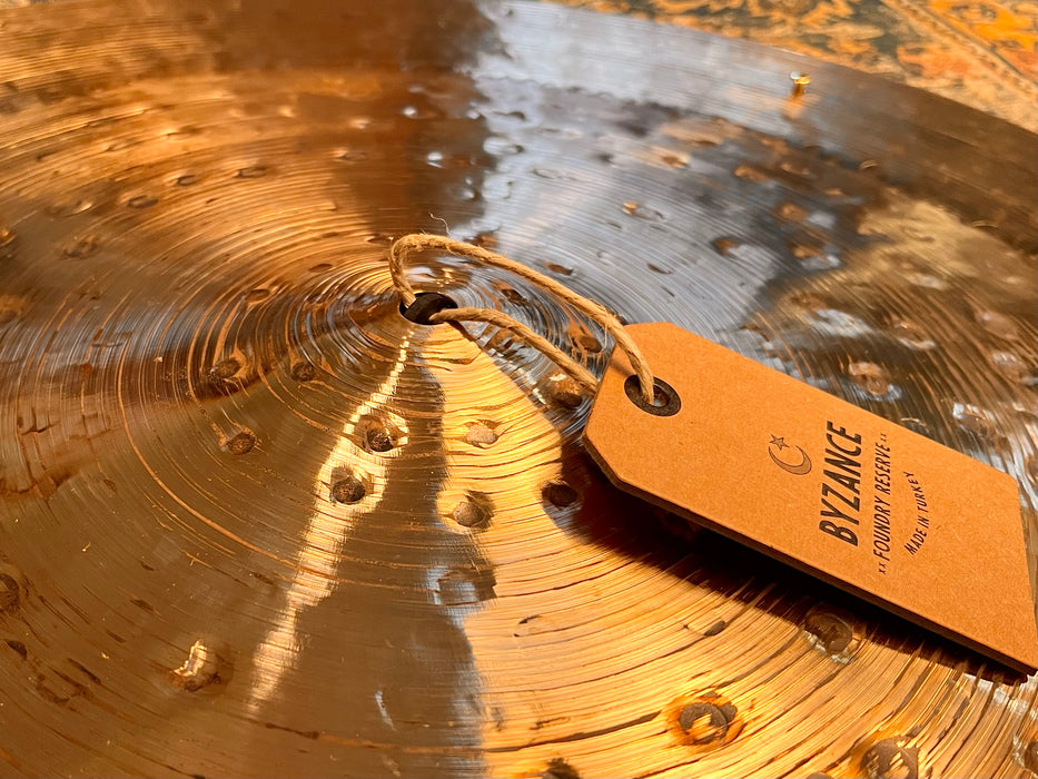 MEINL FOUNDRY RESERVE 22” Byzance CHINA RIDE 2185 g IMMACULATE In Bag w/ All The Accouterments