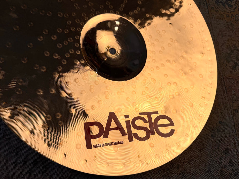Rare PAISTE 2002 WILD CRUSH RIDE 19” 1754 g Reflector BIG BELL FULL Crash Ride! Discontinued! CLEAN!