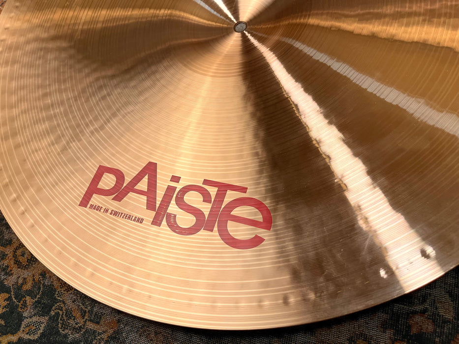 PERFECT PAISTE 24” 2002 Ride 3895 g 2 FOOT GOLIATH CLASSIC Tone! Don’t Pay $650!! IMMACULATE