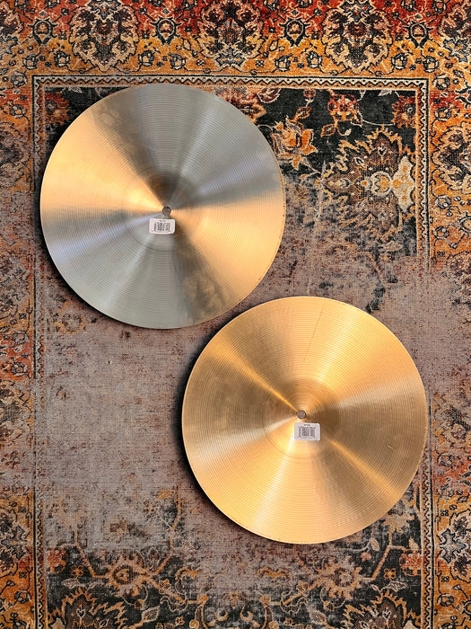 Zildjian New Beat Hihats 14” 997 1296 g AMAZING Cond! CRISP CLEAN Tone! Why Pay $480??