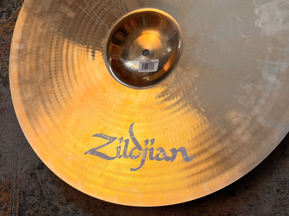 20th ANNIVERSARY Zildjian A Custom Medium Thin 21” Ride GLASSY SMOOTH Versatile! 2494 g CLEAN