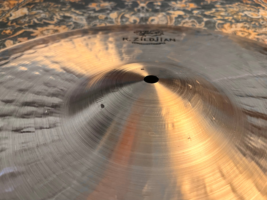 Super DARK DRY Zildjian K CONSTANTINOPLE Suspended Crash Ride 20” 2018 g IMMACULATE!