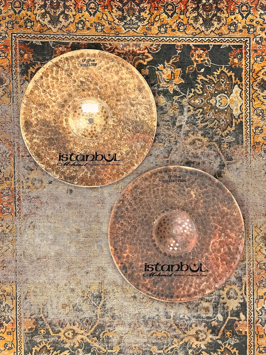Rare Super Dark Istanbul Mehmet Empire Hihats 13” 858 1032 g Amazing Tone - Crisp & Dark