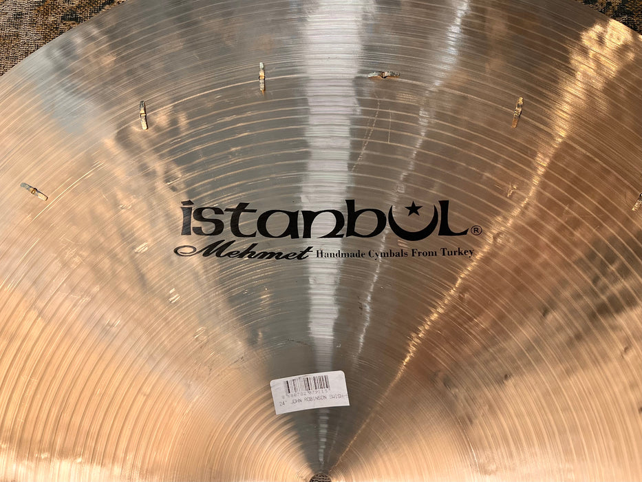 ISTANBUL Mehmet JOHN JR ROBINSON 24” SWISH China 2894 g SWISH KNOCKER! Immaculate! EXOTIC!