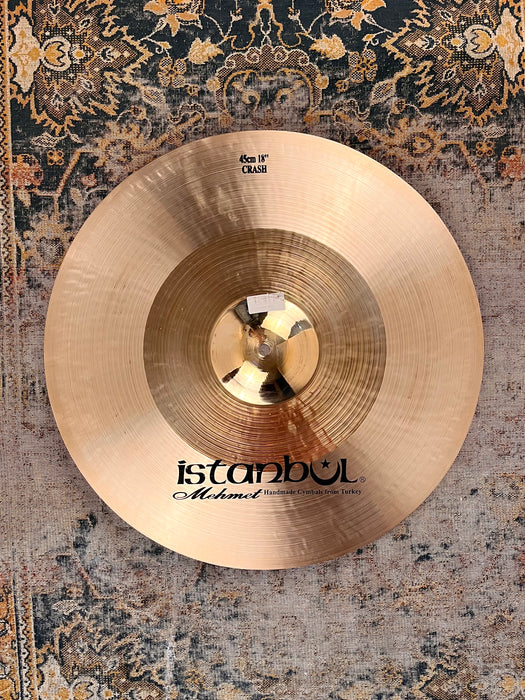 AMAZING ISTANBUL Mehmet HYBRID CRASH 18” 1516 g SEMI-DARK & Clean! Perfect Don’t Pay $434!