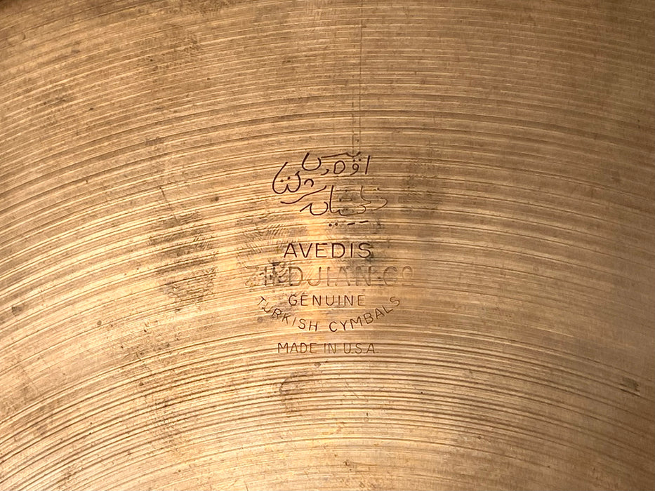 ULTRA PAPERTHIN Vintage 1960s Zildjian 14” Hihats PLAY 1940s ONLY 612 711 g Whispy Complex
