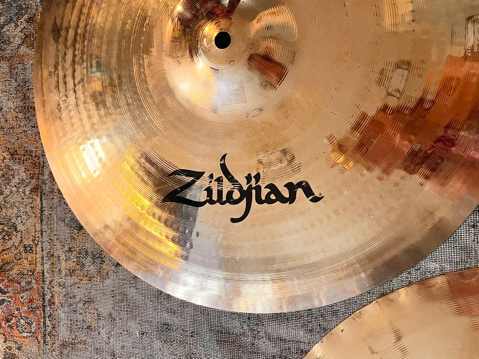 SUPER RARE 17” PROTOTYPE Zildjian MASTERSOUND Hihats 1682 2084 g MASSIVE