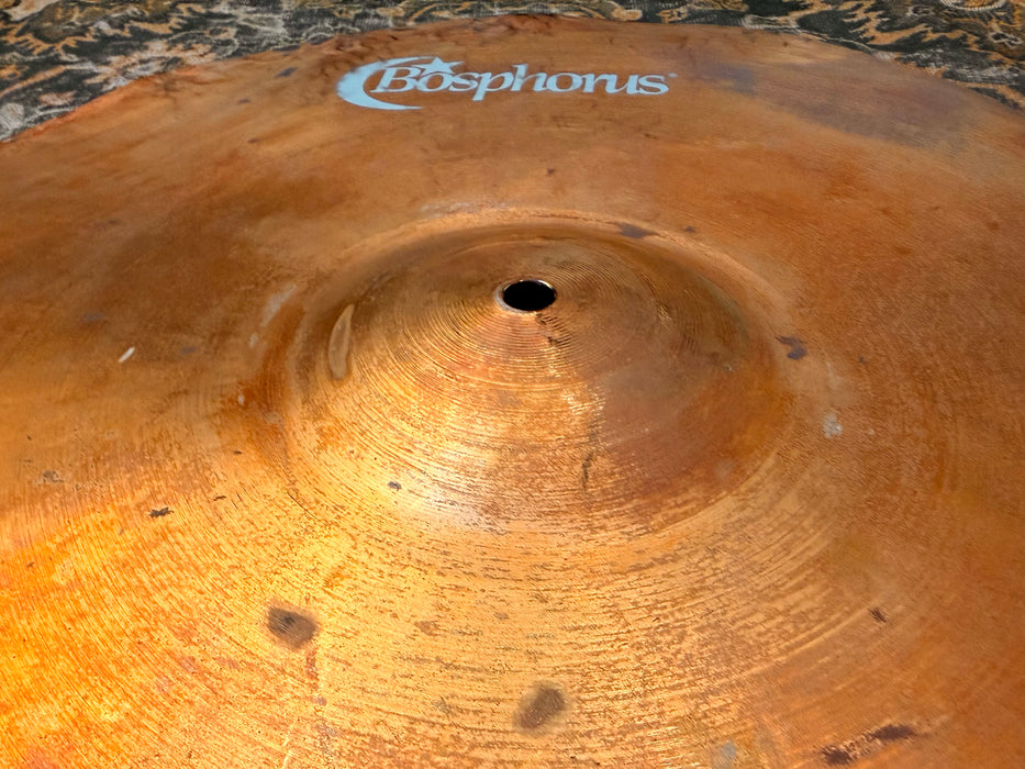 Unique Crazy Ass Ultra Dark Complex Bosphorus Prototype Blank 22” 1990 g CRASH RIDE! GORGEOUS!