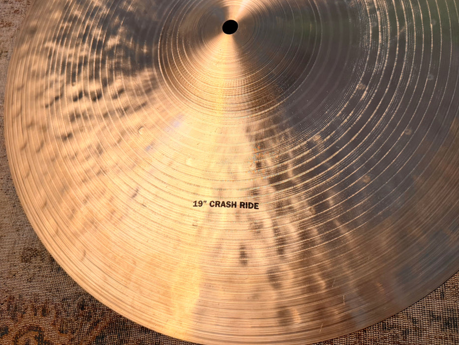 Zildjian K CONSTANTINOPLE  19” Crash Ride IMMACULATE Cond! 1596 g Don’t Pay $610! ANN STAMP
