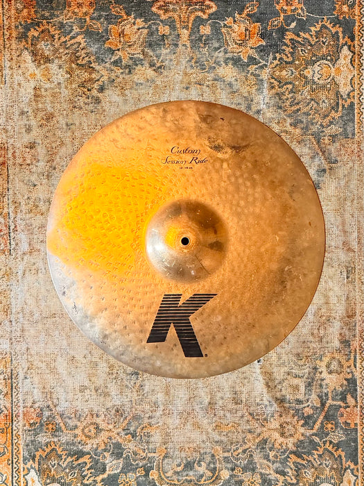 Zildjian K Custom STEVE GADD SESSION 18” Ride DISCONTINUED 2150 g Dark Dry! Great STICK