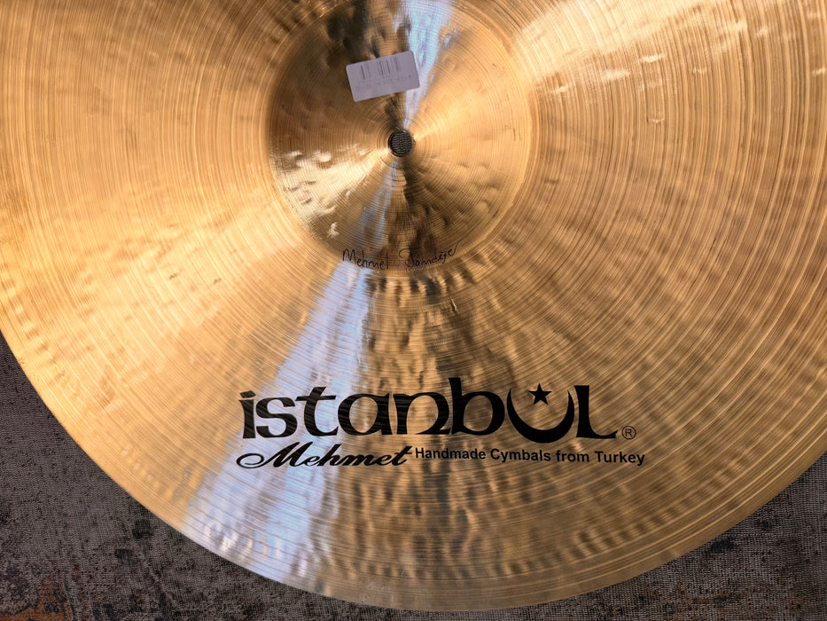 DARK SEMI-DRY ISTANBUL MEHMET SULTAN 22” Ride 3102 g GORGEOUS Definition! Still Crashable!