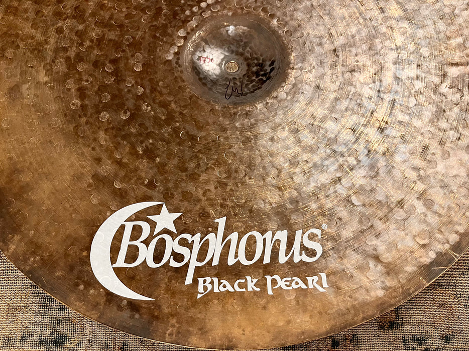 Bosphorus Black Pearl Ride 21” Crash Only 1730 g AMAZING Bendable w DRY Light Shimmer! MINT
