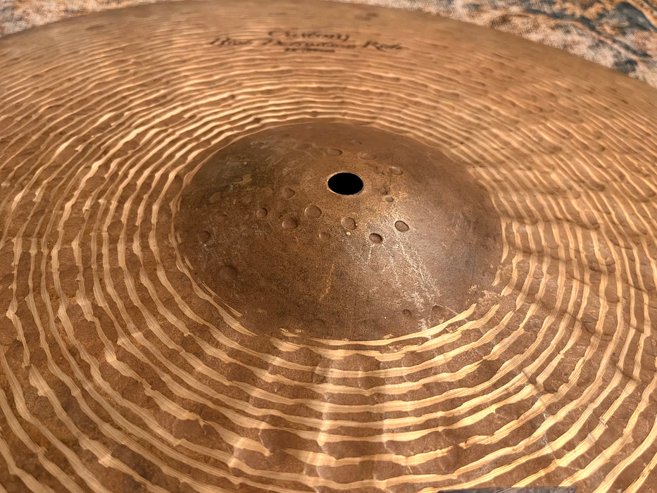 ORIGINAL Zildjian K Custom HIGH DEFINITION Ride 22” 2934 g DRY w Great Stick! THINNER! AGED 20 YRS