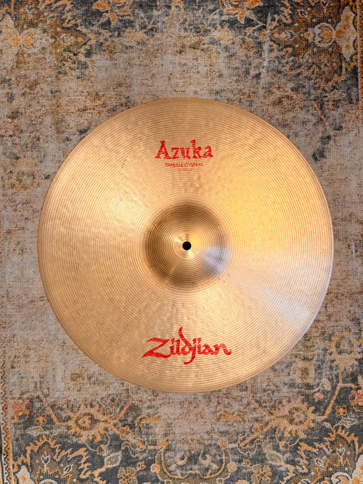 Zildjian 18" AZUKA TIMBALE CYMBAL Ride Crash Multi EFX No Longer Made! Dark Dry Great Bell! 1742 g