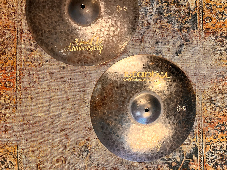 RARE Raw ISTANBUL Mehmet 61st Anniversary Vintage Series Hihats 14” 934 1190 g MINT Stunning
