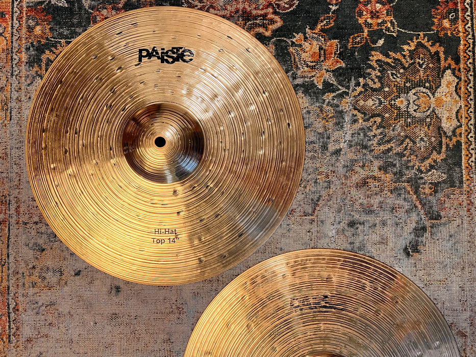 UNIQUE Paiste DARK ENERGY PROTOTYPE Hihats 14” 868 1388 g DARK DRY Very LOW! Crisp!