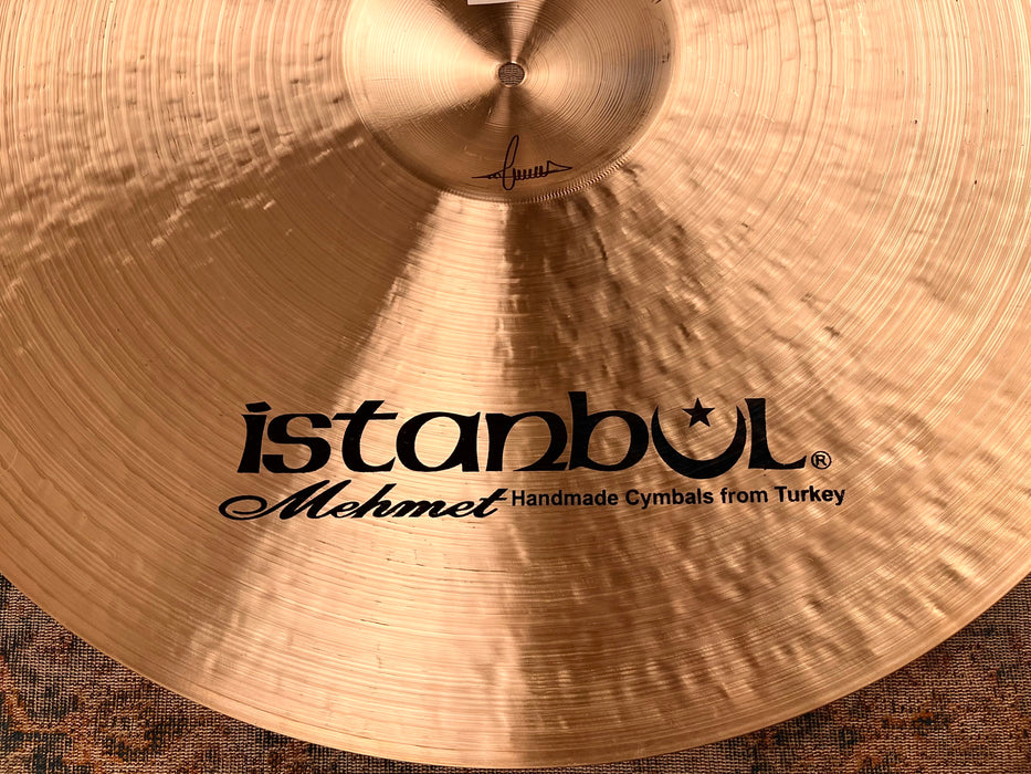 VERSATILE ISTANBUL Mehmet 24” Big Ride 3486 g IMMACULATE Crash Ride DARK! Glorious