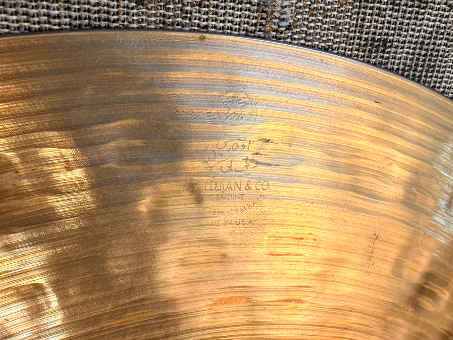 Zildjian K CONSTANTINOPLE 14” Hihats EARLY VERSION Dark & Dry and Awesome! 956 1184 g