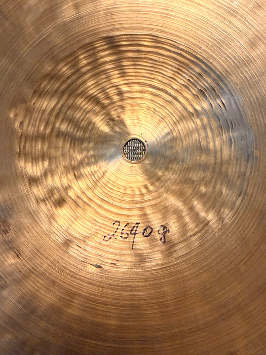 Zildjian FIRST YEAR Original KEROPE 22” Ride Crash 2640 g Fantastic Definition! Aged A Decade!!