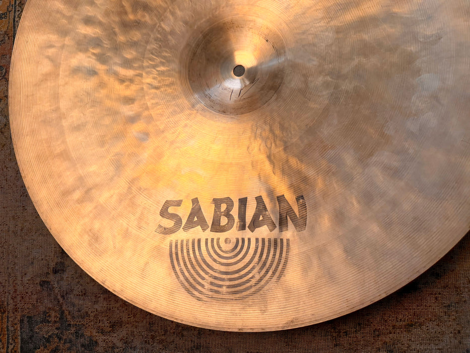 RARE EARLY Vintage Sabian HH MANHATTAN Ride 20” PAPER THIN 1736 g Light Airy Mellow PRE-HHX