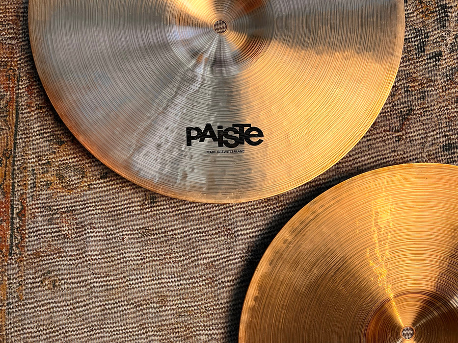 DISCONTINUED Paiste Dimensions LIGHT Hihats 14” 840 997 g THIN CLEAN AND SEMI-DARK!