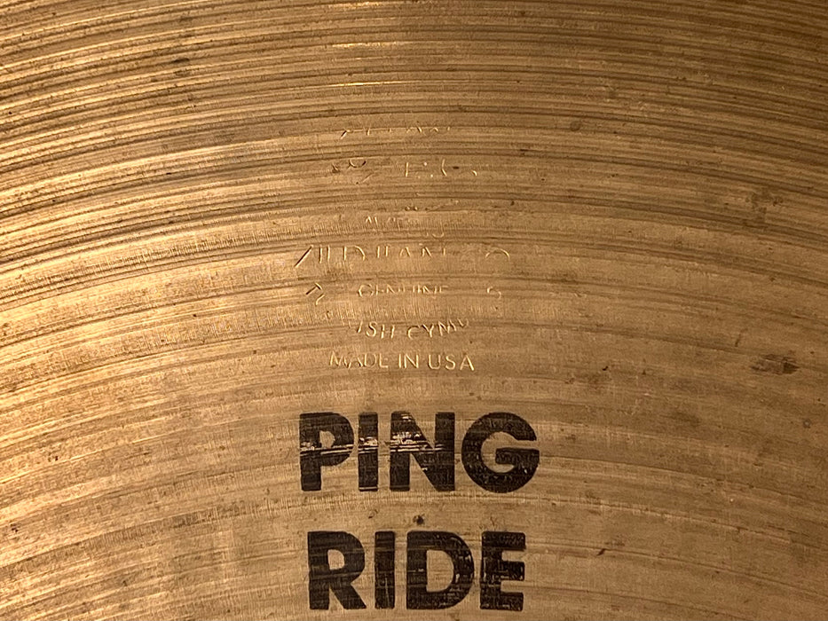 Hard to Find Zildjian Ping Ride 18” 1766 g Focused & Controlled