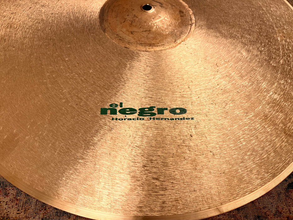 BRUSHED Finish ISTANBUL Mehmet Horacio EL Negro Hernandez Light Ride 22” 2492 g INCREDIBLE