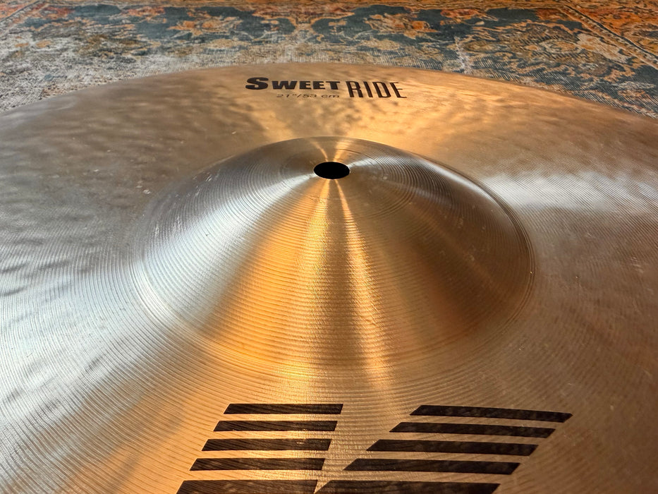 Zildjian K Sweet Ride 21” 2333 g PERFECT Condition! DARK! Great Definition! Versatile! Don’t PAY $565 For A Guess!!