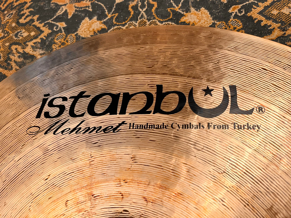 RARE THIN ISTANBUL Mehmet 24” BIG RIDE Jazz Only 2595 g MINT! Absolutely GLORIOUS!