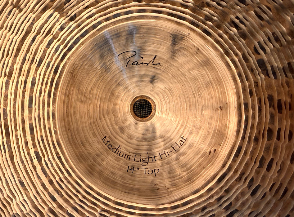 Paiste Traditional Medium Light 14" Hihats PERFECT SHAPE! 936 1214 g WHY Pay $800! STUNNING Hihats
