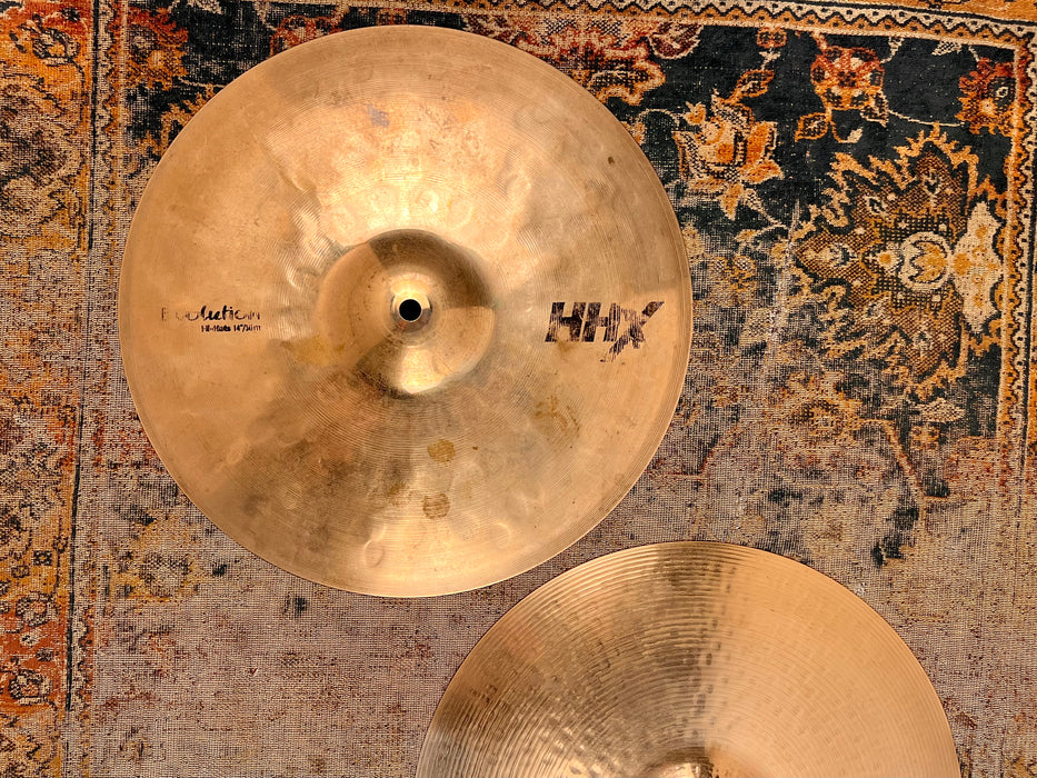 Sabian HHX EVOLUTION 14" Hihats 966 1450 g Versatile! WECKL! WHY PAY $670??