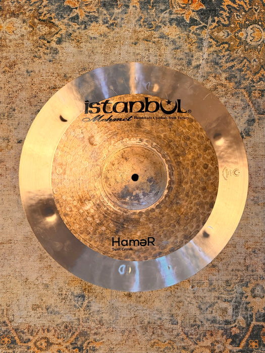 DARK 1/2 LATHE ISTANBUL Mehmet 17” SPLIT CRASH Complex Deep Hammer Hybrid 1118 g MINT! Hamer