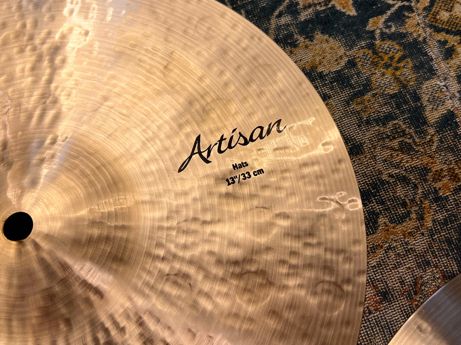 RARE DARK CRISP Sabian ARTISAN Hihats 13” 813 1296 g IMMACULATE In Bag